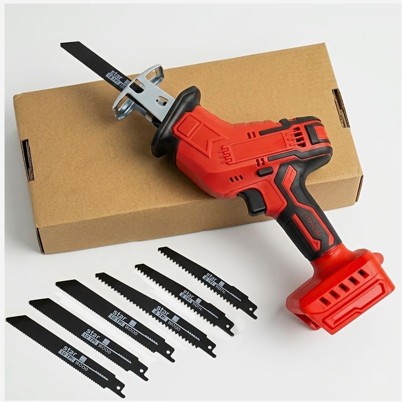 Reciprocating Saw Cordless - Cordless Reciprocating Saw – 18V Compatible,