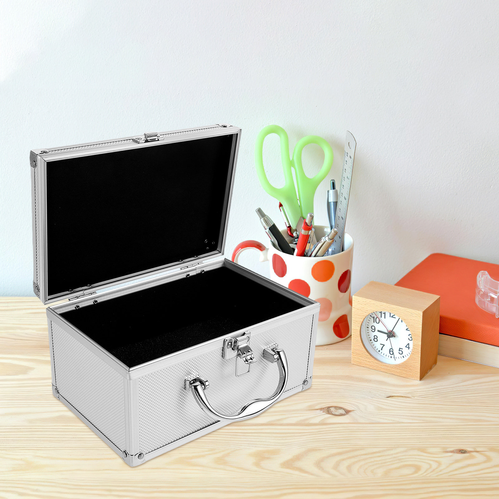 Power Tools Organizer Diy - Aluminum Alloy Toolbox Portable Mini Tool