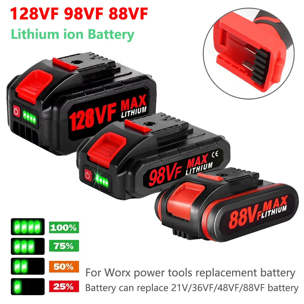 Reciprocating Saw Cordless - 18V 21V 128VF 98VF Rechargeable Lithium