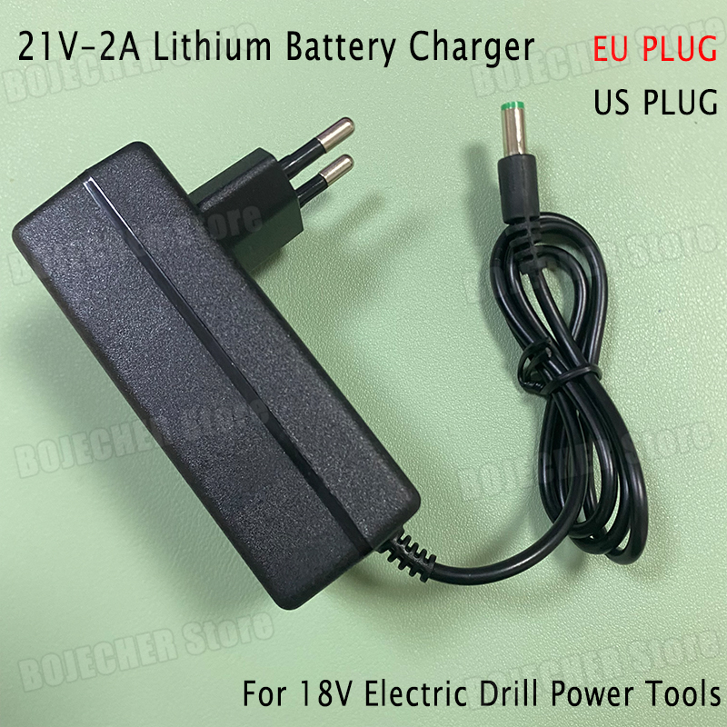 Power Tools Excel - DC 21V 2A Lithium Battery Charger