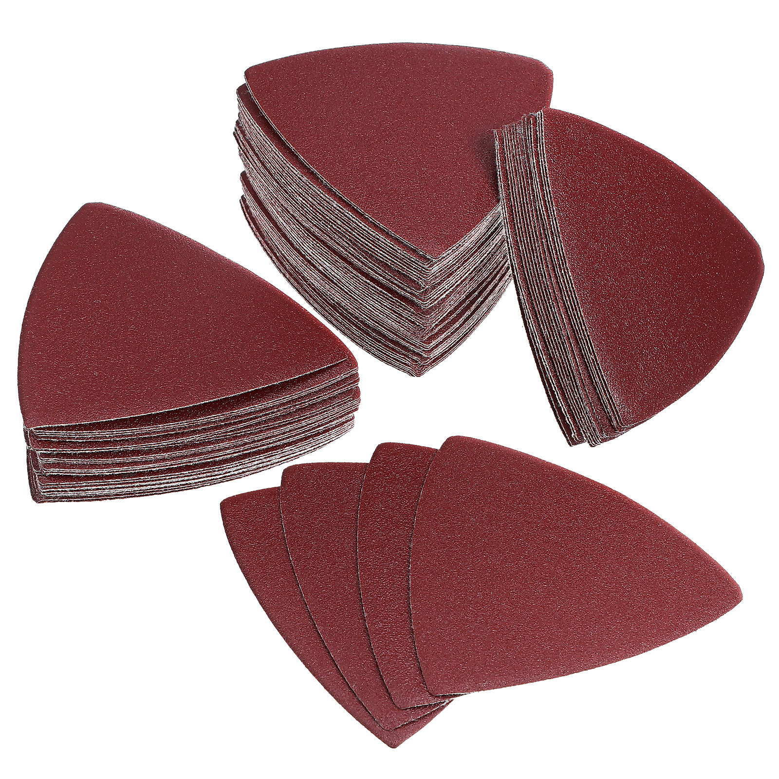 100Pcs Triangle Sanding Pads M - Oscillating Multi Tool 评论和价格