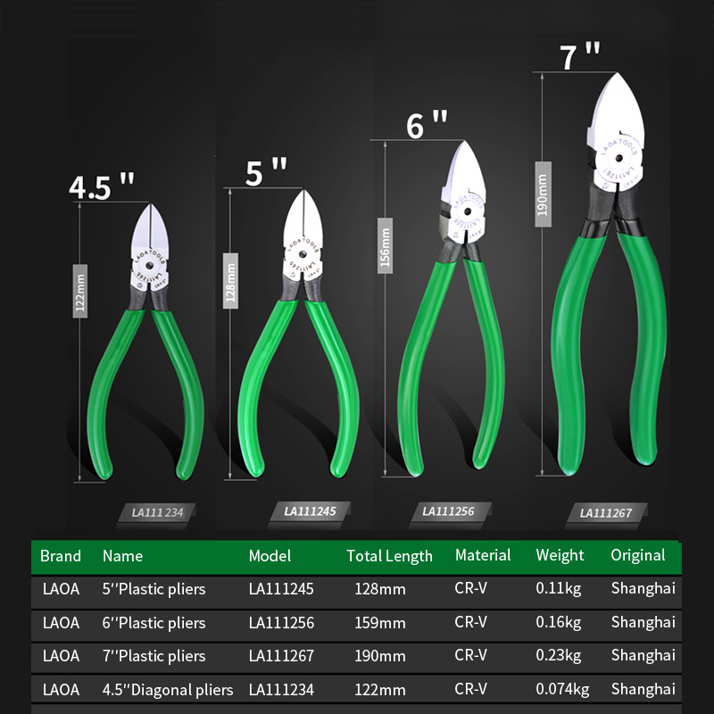 LAOA CR-V Plastic pliers Side  - Power Tools Japan 评论和价格