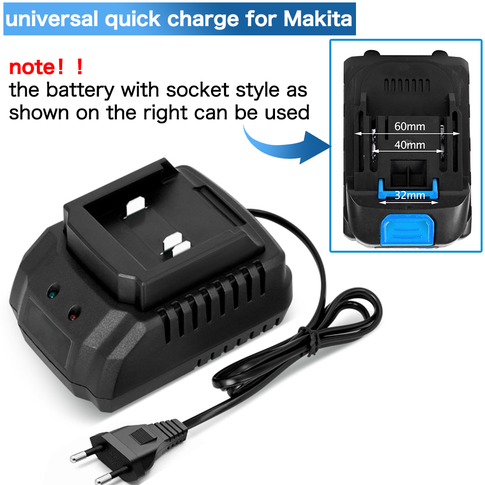 Charger EU/US/UK Plug for 18V  - Power Tools Excel 评论和价格