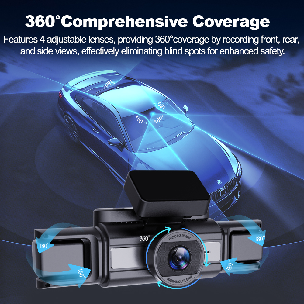 BEPOCAM 4 Channel Dash Cam 4K  - Power Tools Japan 评论和价格