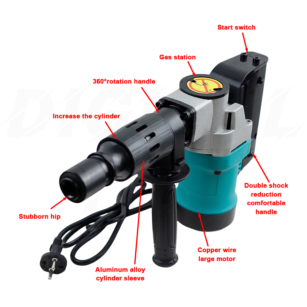 1200W Heavy Duty Electric Hamm - Power Tools Construction 评论和价格