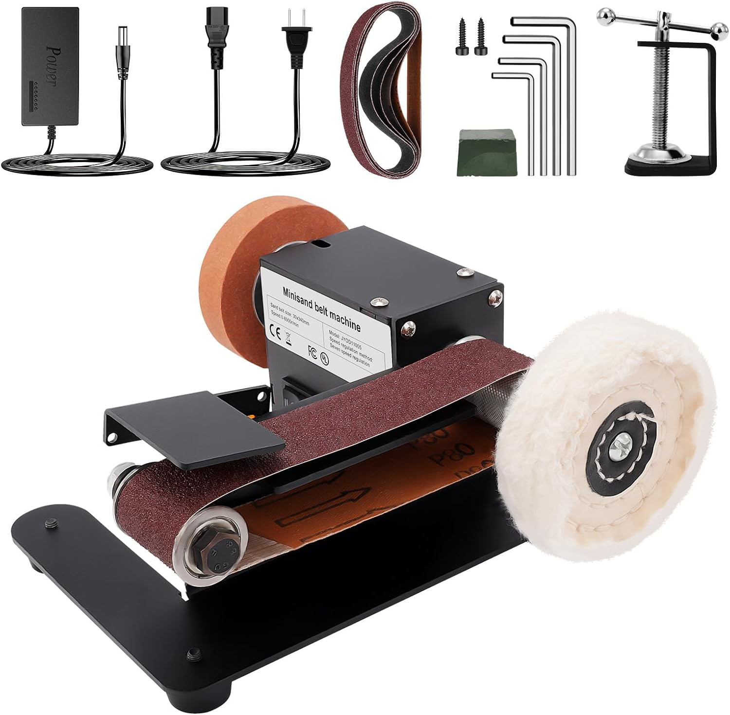 Stand Belt Sander, 350W Statio - Belt Sander Portable 评论和价格