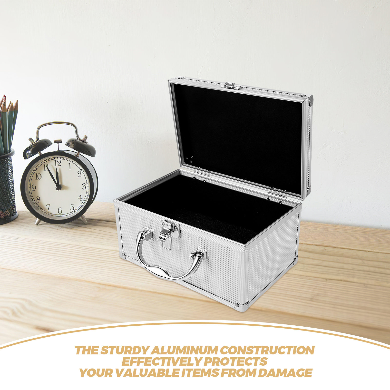 Aluminium Alloy Toolbox Portab - Power Tools Organizer Diy 评论和价格