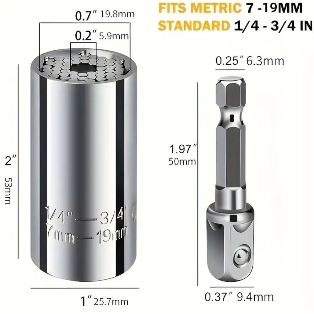Universal Socket Wrench Torque - Power Key Tools 评论和价格
