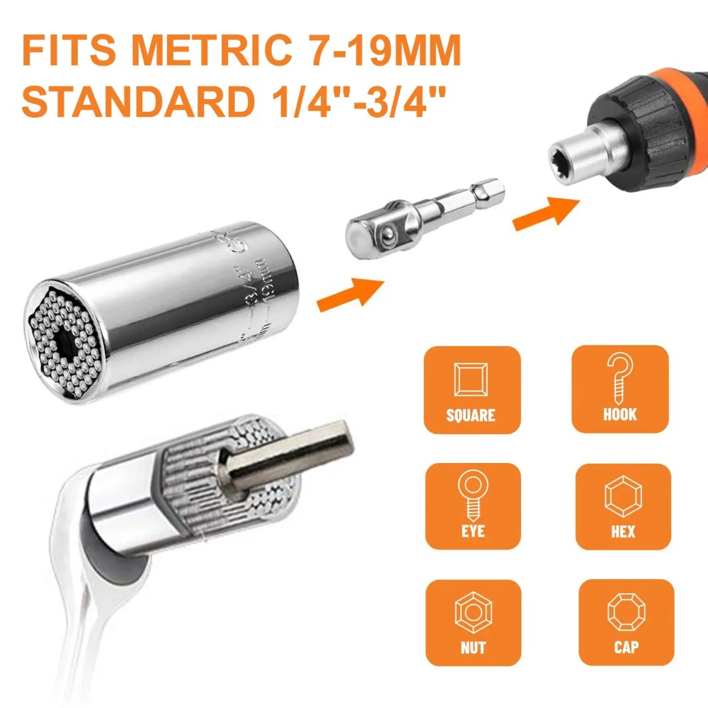 Universal Socket Wrench Torque - Power Key Tools 评论和价格