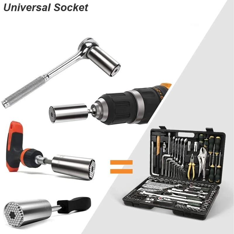 Universal Socket Wrench Head S - Power Key Tools 评论和价格