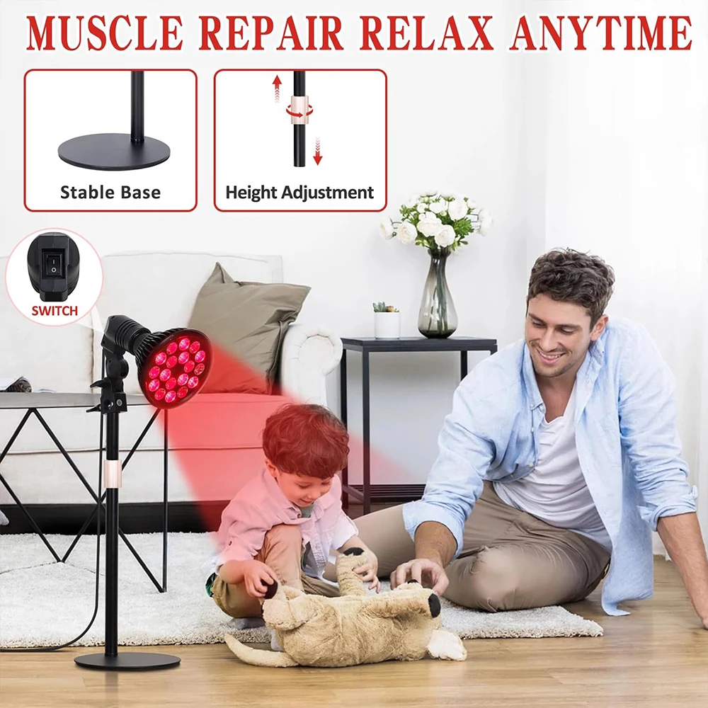 Red Light Therapy Lamp 54W 660 - Power Tools Japan 评论和价格