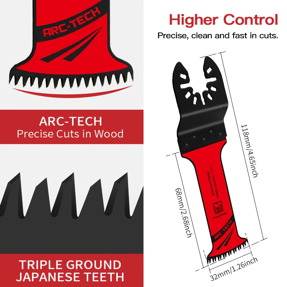 10pcs Extra Long Oscillating S - Oscillating Multi Tool 评论和价格