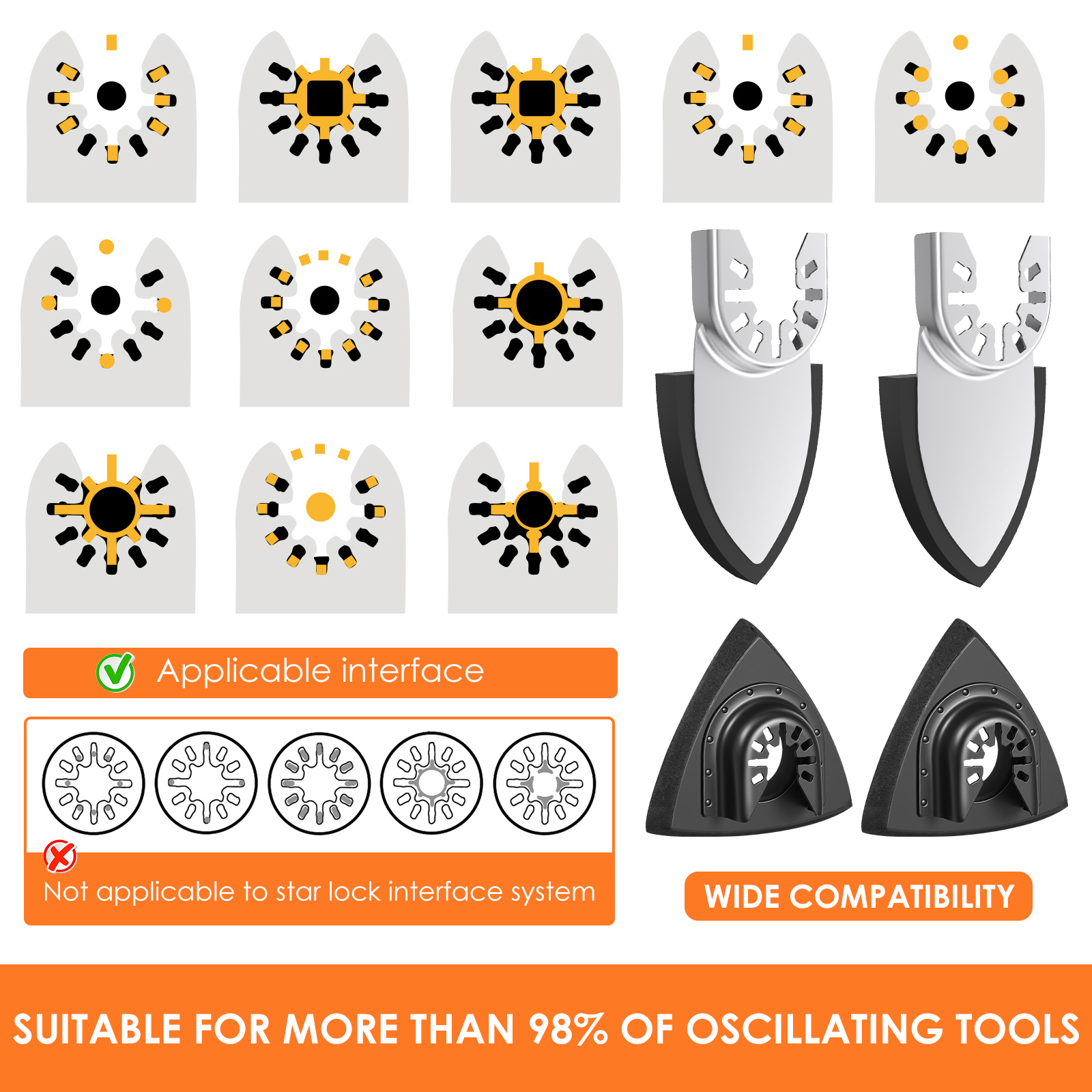 148/65pcs Oscillating Tool San - Oscillating Multi Tool 评论和价格