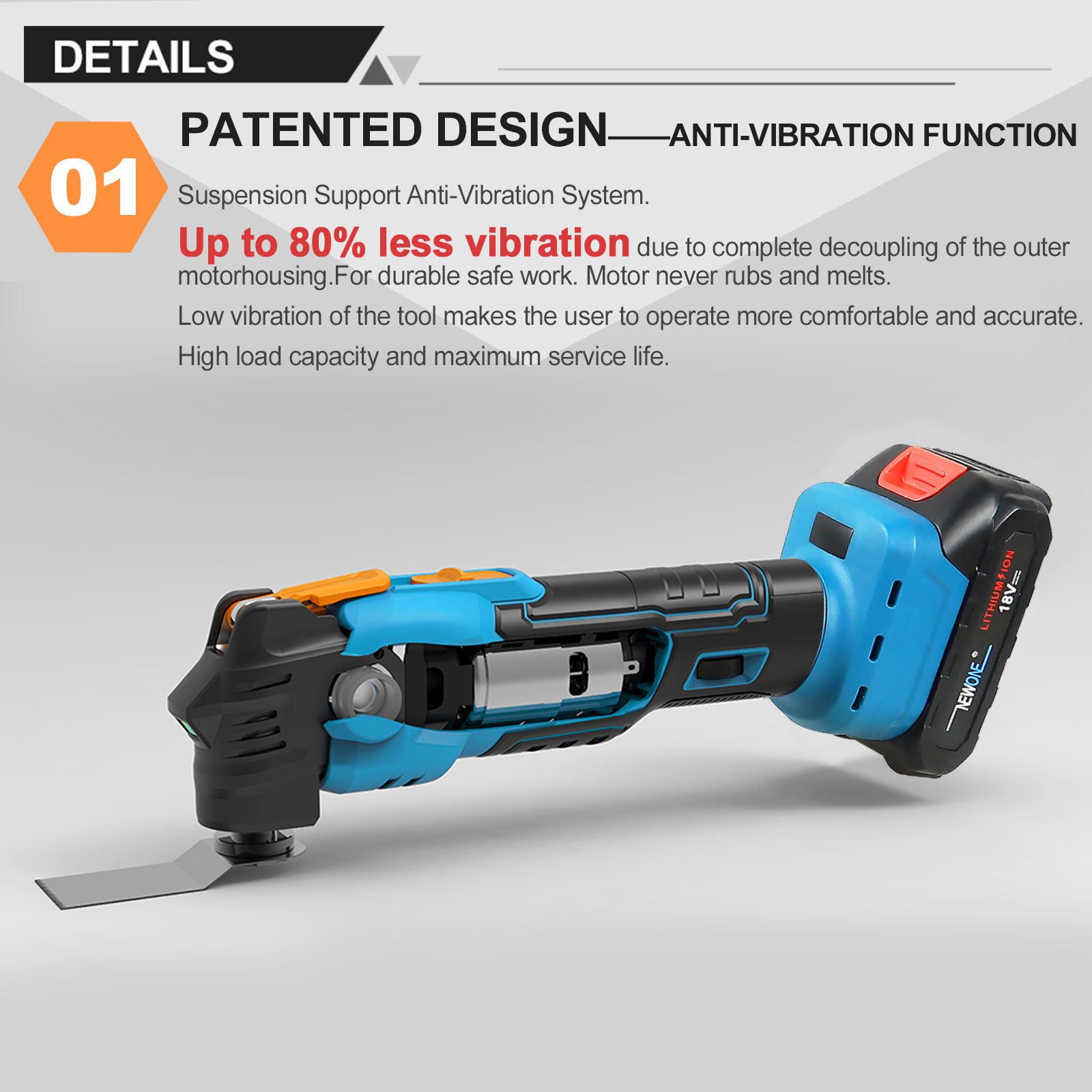 Newone Cordless Multifunction  - Oscillating Multi Tool 评论和价格