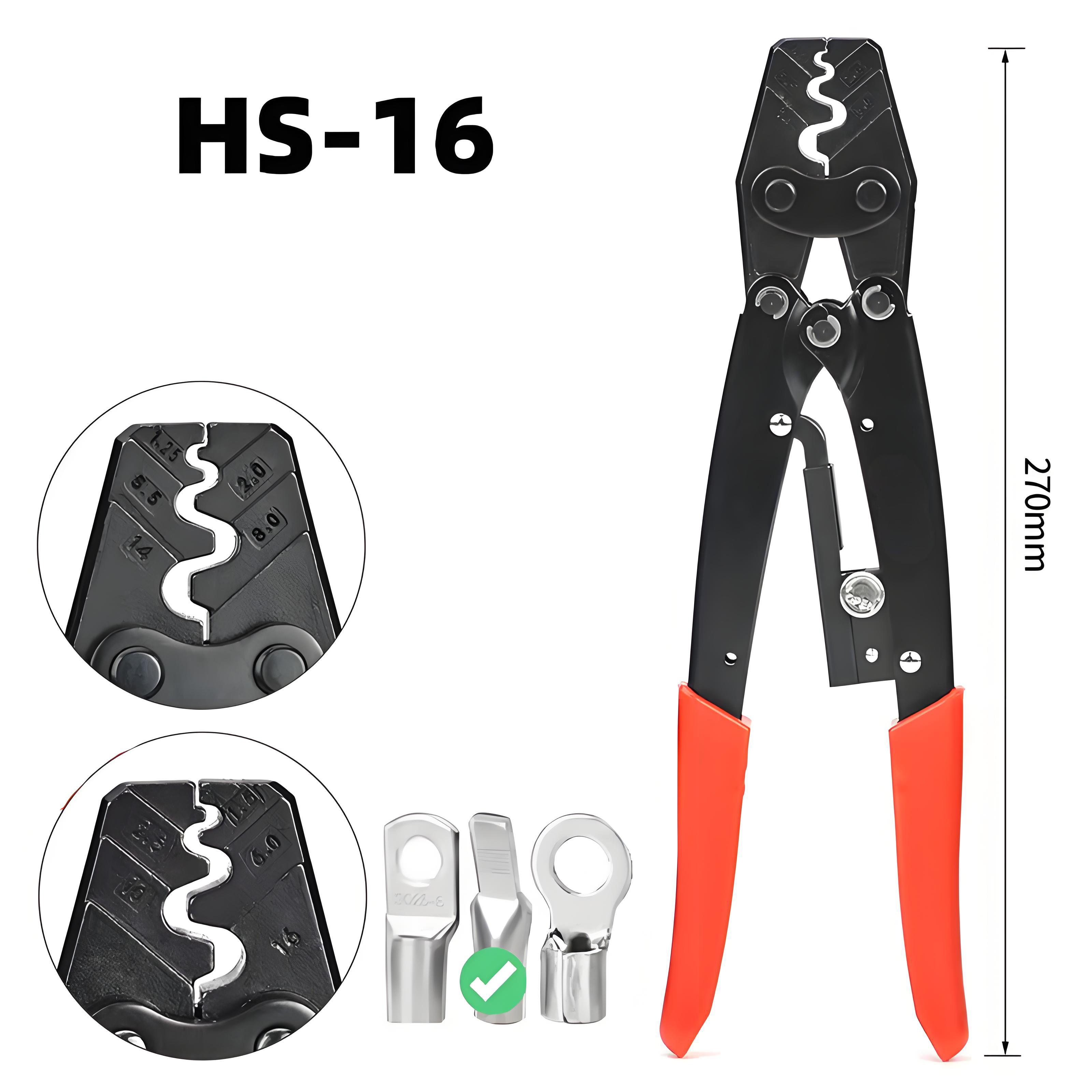 HS-16 Crimper Plier Ratcheting - Power Tools Japan 评论和价格